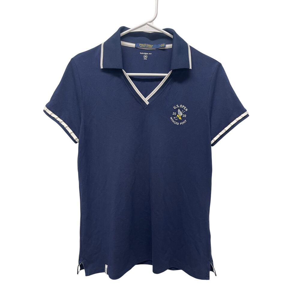 Polo Golf Ralph Lauren Women's Golf Polo U.S. Open polo top navy blue medium